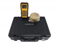 portable leeb hardness tester meter gauge - hfbte lm100 with 200-960hld range, test block included, 100-group data memory, and lmview software for free logo