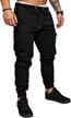 mens fashion joggers sports pants - cotton cargo pants sweatpants trousers mens long pants logo