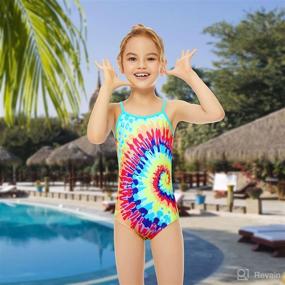 img 2 attached to Swimsuit Backless Shoulder 6 14Years Multicoloured Apparel & Accessories Baby Boys in Clothing