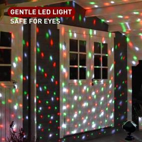 img 2 attached to Create A Magical Winter Wonderland With The PEIDUO LED Party Projector - Perfect For Indoor And Outdoor Holiday Parties And Décor