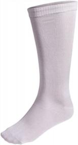 img 1 attached to Thermasilk Over-The-Calf Sock Liner By Terramar