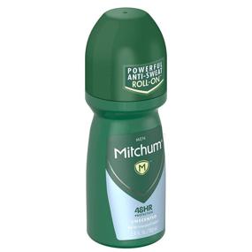 img 3 attached to 🌼 Unscented Mitchum Antiperspirant Deodorant Roll-On for Effective Odor Control