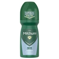 🌼 unscented mitchum antiperspirant deodorant roll-on for effective odor control logo