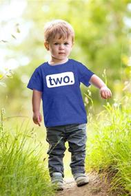 img 1 attached to 👔 Charcoal Toddler Birthday Shirt: Unconventional Boys' Clothing with Tops, Tees & Shirts