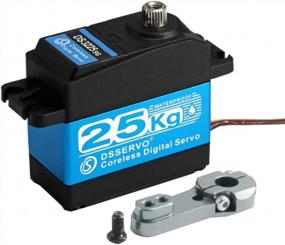 img 3 attached to Waterproof 25KG Coreless Digital Servo With 270-Degree Rotation And Fast Stainless Steel Gears For RC Robotic Arm Models, DIY Baja Cars – Compatible With 25T Servo Arm From DIYmall DS3225