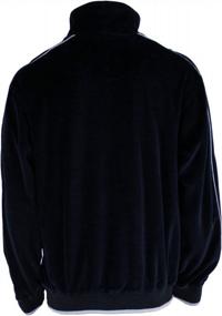 img 1 attached to Upgrade Your Casual Style With Sweatsedo Men'S Velour Tracksuit