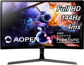 img 4 attached to 🖥️ AOPEN 24HC1QR Pbidpx 23.6" WQHD(2560X1440)P Curved Monitor with FreeSync Technology and Blue Light Filter