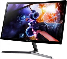 img 2 attached to 🖥️ AOPEN 24HC1QR Pbidpx 23.6" WQHD(2560X1440)P Curved Monitor with FreeSync Technology and Blue Light Filter