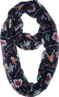 vivian vincent elegant christmas infinity women's accessories : scarves & wraps логотип