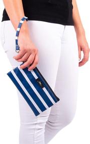 img 3 attached to SCOUT Essential Lightweight Removable Resistant Women's Handbags & Wallets ~ Wristlets