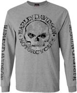 harley davidson shirt willie sleeve 30296651 automotive enthusiast merchandise logo