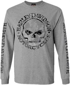 img 2 attached to Harley Davidson Shirt Willie Sleeve 30296651 Automotive Enthusiast Merchandise
