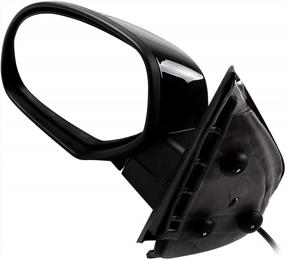 img 3 attached to ECCPP Side View Mirror Replacement Fit For 2007-2013 For Chevy Avalanche 1500 2008-2013 For GMC Sierra 1500 Black Power Heated Driver Side Mirror