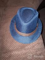 img 1 attached to 🎩 Stylish EachEver Cotton Fedora Hat - Perfect Photography Accessory for Toddler Boys review by Christopher Rodriguez