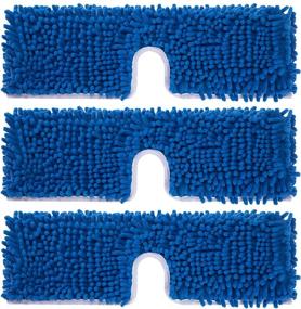 img 4 attached to 🧹 Premium 3-Pack Mop Refills Compatible with O-ceda Dual-Action Microfiber Mop – Replacement Mop Heads for Dry/Wet Use, Machine Washable, Double-Sided Cleaning for All Surfaces – Chenille Flip Mop Replacements