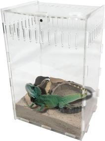 img 4 attached to Magnetic Terrarium Tarantulas Chameleons Transparent