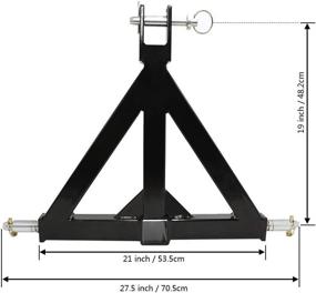 img 2 attached to Hikotor Receiver Hitch Adapter Farm