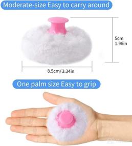 img 3 attached to 2Pcs Baby Cosmetic Powder Sponge Container