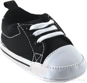 img 4 attached to Luvable Friends Unisex Baby Crib Shoes: 👶 Adorable and Comfortable Footwear for Your Little One