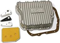 🏎️ b&m 10280 aluminum transmission pan: exceptional performance & durability for optimal transmission functionality logo