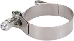 img 2 attached to 🔧 DE 010215 Stainless Steel T-Bar Exhaust Clamp, 1.88" - 2.19