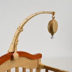 img 2 attached to 🎵 HLEEDUO Baby Musical Mobile: Rotating Hook, Crib Mobile Motor, 3 Modes, Volume Control, 35 Lullabies