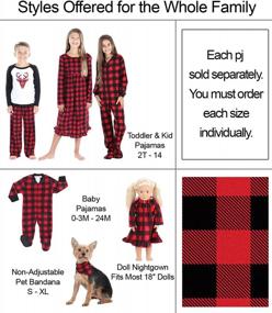 img 2 attached to Cozy Up This Christmas With SleepytimePJs Family Matching Winter Fleece Pajama Sets
