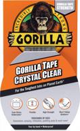 gorilla crystal clear repair tape, 1.88” x 9 yd, clear, (pack of 1) logo