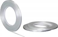 3 pack stikk 1/4" clear fiberglass reinforced filament strapping tape - 6mm (.25in) palletizing logo
