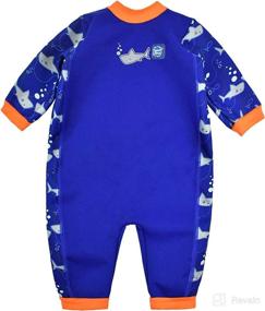 img 4 attached to 👶 Optimized for SEO: One-Piece Baby Wetsuit by Splash About Warm