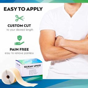 img 1 attached to Upgrade Your Scar Reduction With Medical Grade Silicone Tape: Extra Long Roll For Keloid Tissue And Breast Scars