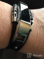 img 1 attached to Upgrade Your Fitbit Style With Bayite Leather Bands, Adjustable And Vintage review by Brian Edwards