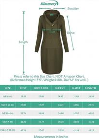 img 1 attached to Stay Comfortable And Chic With Kimmery'S Lightweight Kangaroo Pocket Hoodie Dress For Women