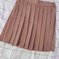 img 1 attached to Stunning High-Waisted Pleated Skirts For Women'S Cosplay Costumes By Beautifulfashionlife review by Terry Herrera