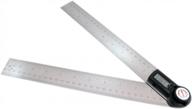 gemred 82305 digital protractor: accurately measure angles up to 300mm with stainless steel construction logo
