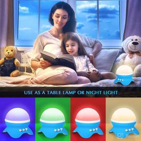 img 3 attached to 🌟 Transform Bedtime with SUNNEST Baby Night Light Kids Projector - 360° Rotating Starry Sky Lights Lamp with Space and Ocean Themes, 8 Lighting Modes, Perfect Star Projector Gifts