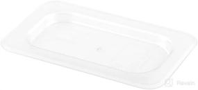 img 2 attached to 🍽️ Met Lux Lid: 1/9 Size Food Pan Lid - Freezer-Safe Commercial Lid for Food Storage Containers (Container Sold Separately) - Ideal for Kitchens, Restaurants, or Cafeterias - Restaurantware