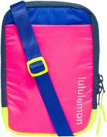 lululemon easy access crossbody guava women's handbags & wallets in crossbody bags logo