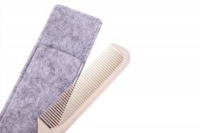 img 3 attached to White Butterfly Tail Comb By HYOUJIN - Heat Resistant Teasing Comb For Easy Parting And Sectioning