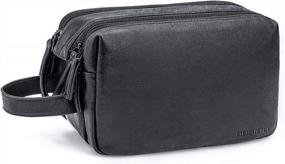 img 4 attached to Organize Your Toiletries On-The-Go With The Hanging Travel Toiletry Bag - Large Capacity And 4 Compartments For Women, Perfect For Daily Use, Travel And Gifting!