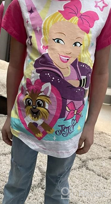 img 1 attached to Shop the Nickleodeon JoJo Siwa Clothes 2-Pack: Long & Short Sleeve Unicorn Tees for Girls review by Tracey Mack