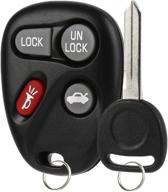 🔑 enhanced keyless entry remote fob with ignition key logo