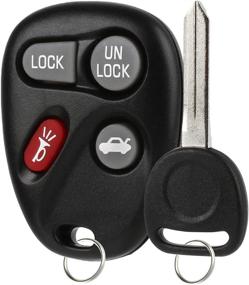 img 1 attached to 🔑 Enhanced Keyless Entry Remote Fob with Ignition Key