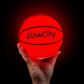img 4 attached to Light Up Your Game With GlowCity Glow In The Dark Basketball - Perfect Gift For Teen Basketball Fanatics!