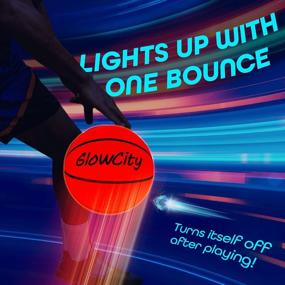 img 3 attached to Light Up Your Game With GlowCity Glow In The Dark Basketball - Perfect Gift For Teen Basketball Fanatics!