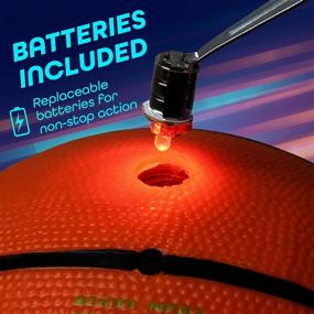 img 2 attached to Light Up Your Game With GlowCity Glow In The Dark Basketball - Perfect Gift For Teen Basketball Fanatics!
