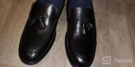 img 1 attached to Find Abe_HS01 Loafers Black Smart review by Kavon Wiley