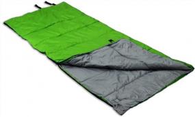 img 2 attached to GigaTent Camping Sleeping Bag: Lightweight, Weatherproof, And Flame Resistant With 3 Season Insulation And Reversible Comforter