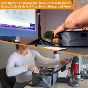 img 1 attached to Aotto Portable Oven - Cook And Reheat Your Food Anywhere With This Mini Microwave And Food Warmer!