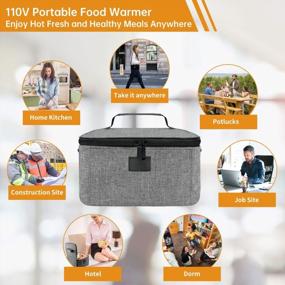 img 3 attached to Aotto Portable Oven - Cook And Reheat Your Food Anywhere With This Mini Microwave And Food Warmer!